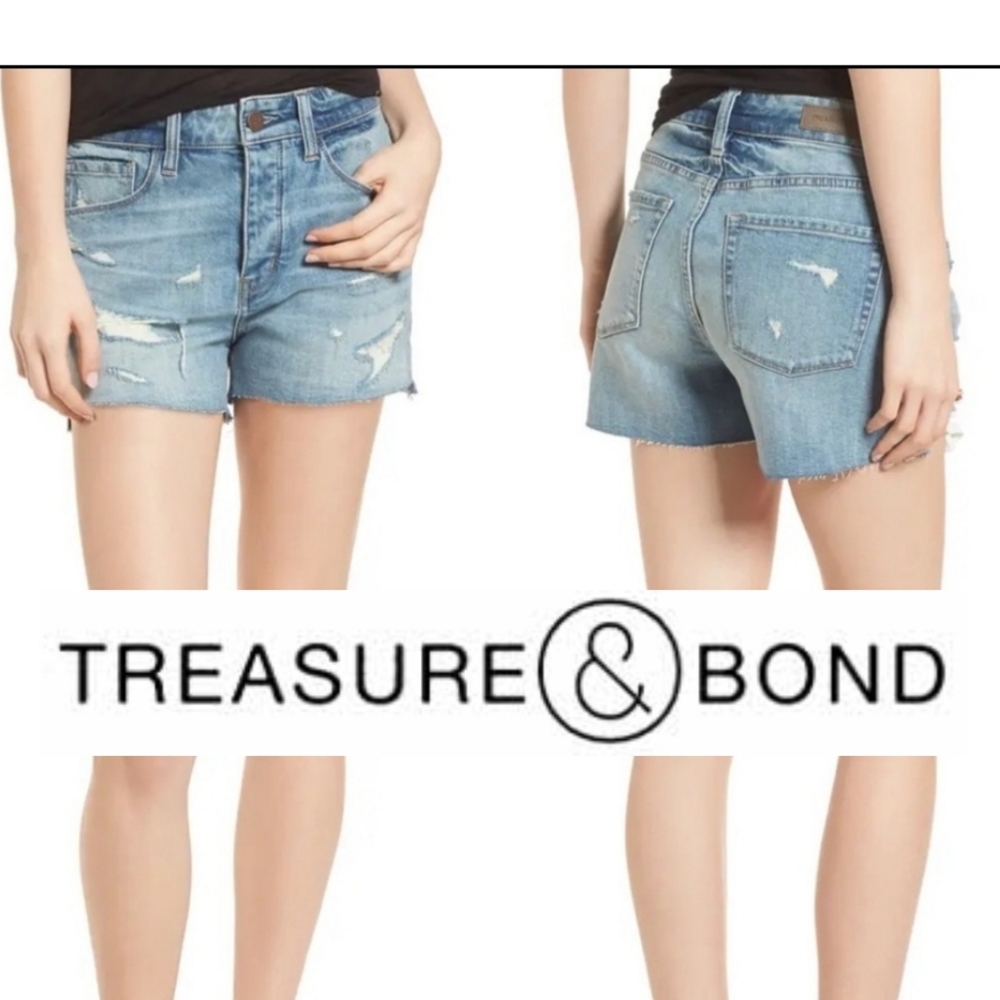 Treasure & Bond shorts - size 29 - Blue denim